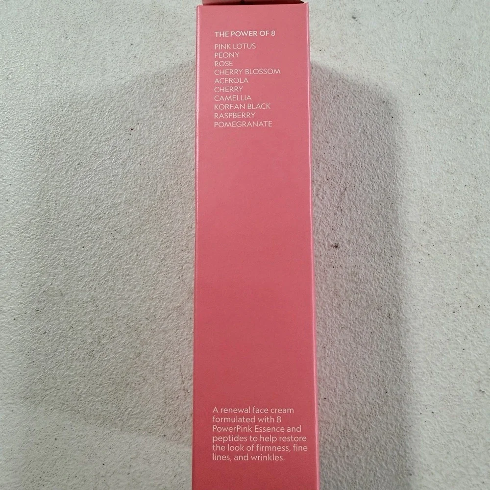 YENSA Pink Lotus Peptide Renewal Face Cream 1.7 Fl Oz / 50ml BNIB SEALED